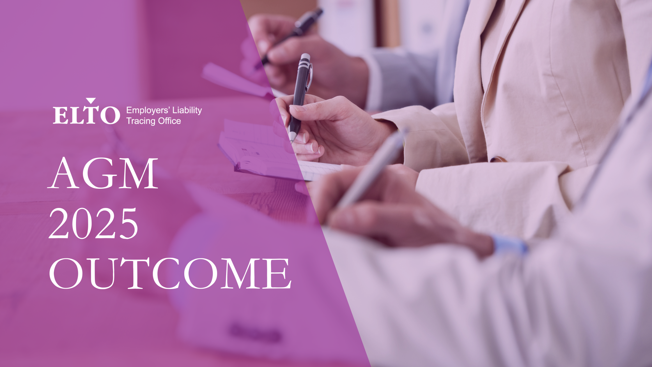 Post ELTO AGM 2025 News Header